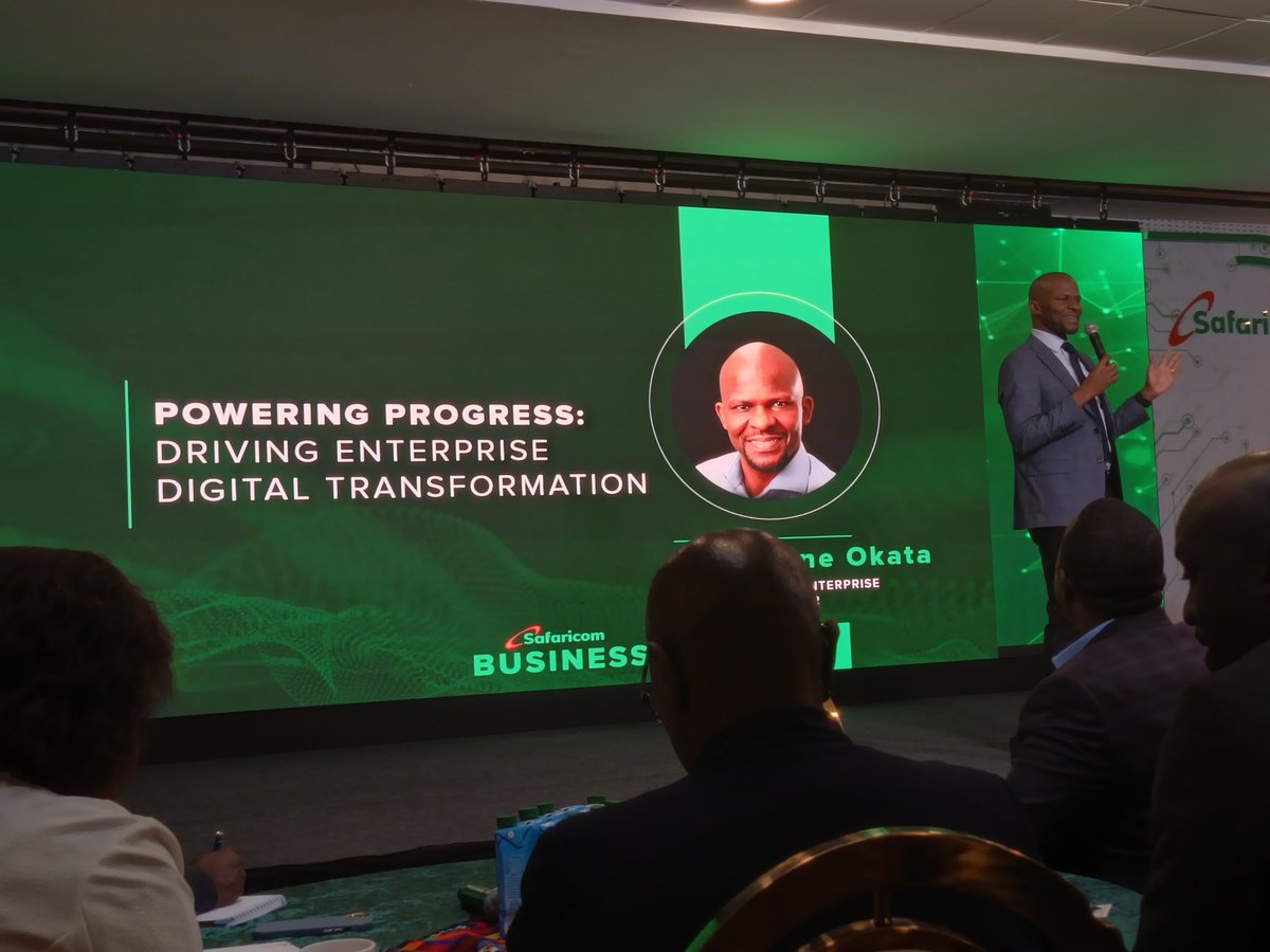 TechWithMuchiri's tweet photo. Here for Safaricom's EBU (Enterprise Business Unit) innovation day. https://t.co/jDbLmrEe0Y