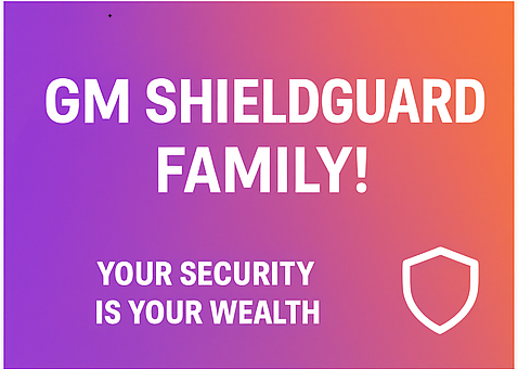 Shieldguardio's tweet photo. π€οΈ GM Crypto World!
Remember: Your security is your wealth.
At ShieldGuard Protocol, we stand as your shield against scams and risks.
#StaySecure #GM #Web3 #ShieldGuardProtocol https://t.co/lwJzWvxmvb