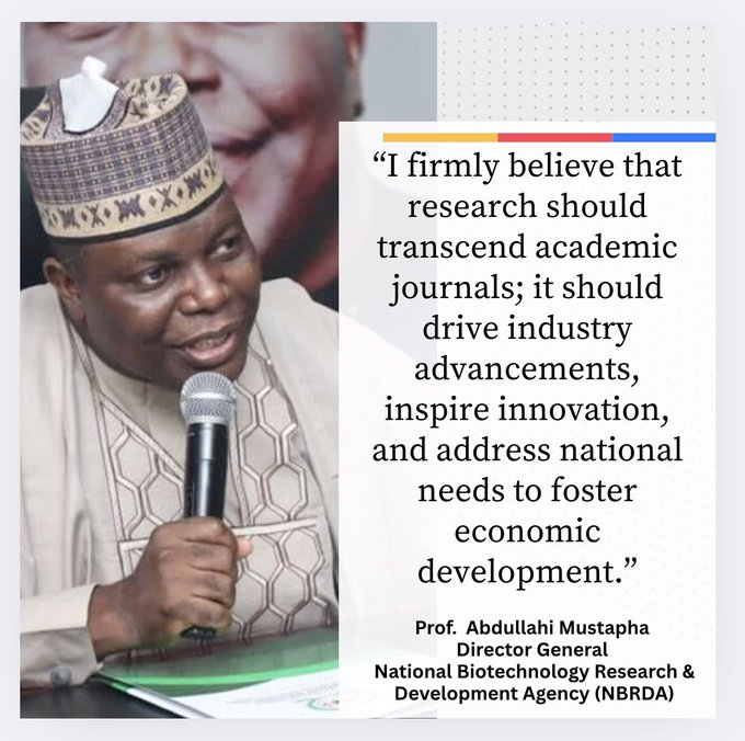 We find the words of Professor Abudullahi Mustapha to be TRUE and needs to be echoed in the hall ways of every teritary institution in Nigeria.
<a href="/nabdanig/">NBRDA NIGERIA</a> 
<a href="/mustapha837391/">Prof. Abdullahi Mustapha</a>