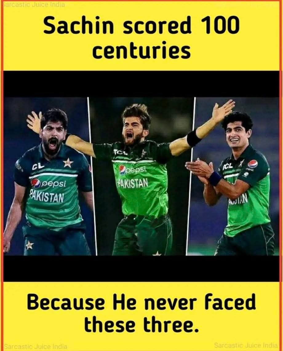 नहीं तो 200 century और मारता..😀😀😀