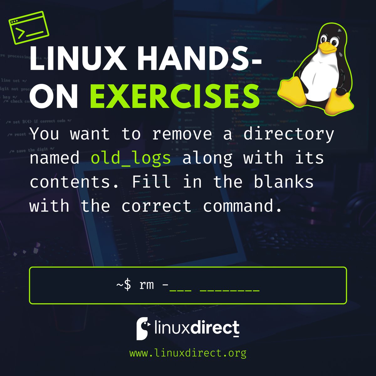LinuxDirect_'s tweet image. 🔗 For more detailed tutorials, visit our website: Linuxdirect.org 🐧
#linux #linuxfan #linuxforbeginners #LinuxTips #linuxhosting #LinuxGaming #LearnLinux
