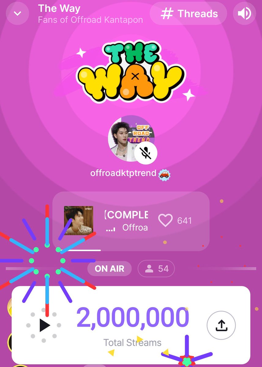 Congratulations 🎉🎉 2,000,000 Streams เติบโตขึ้นอีกแล้ว ชาแนลสตรีมของน้องออฟโรดคนเก่ง มียอดการฟังเพิ่มขึ้นในทุกวัน รอสตรีมเพลง "คับใจ อยู่ได้แค่เธอ" นะค้าบ จะอยู่ที่นี่เสมอ🚗💖💕 เดอะเวย์ของออฟโรด ทุกคนเก่งมากเลย

#ออฟโรด #offroadKTP #OFFROAD
<a href="/TOTOGABACK/">Offroad</a>