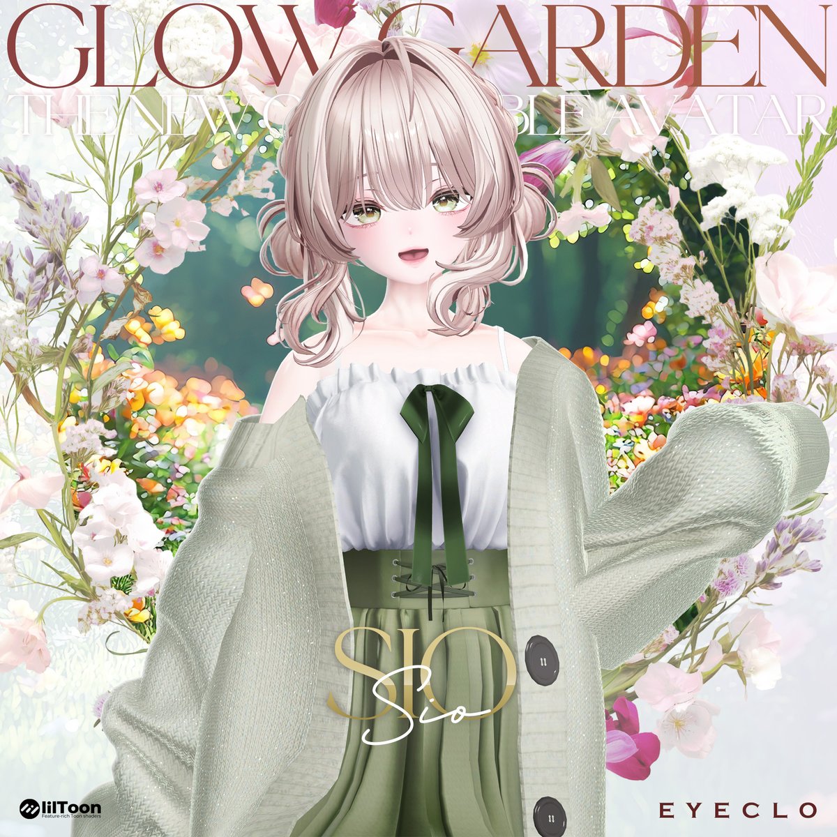 🌸GlowGarden しお対応のお知らせ🌸
投票で一番多くの要望をいただいた『しお』への対応が完了しました‼️
すでにフルセットをご購入した方は、そのまま追加でご使用いただけます✨
🔗booth.pm/ja/items/70736…
これからもEYECLOをよろしくお願いします！
#EYECLO #しお
