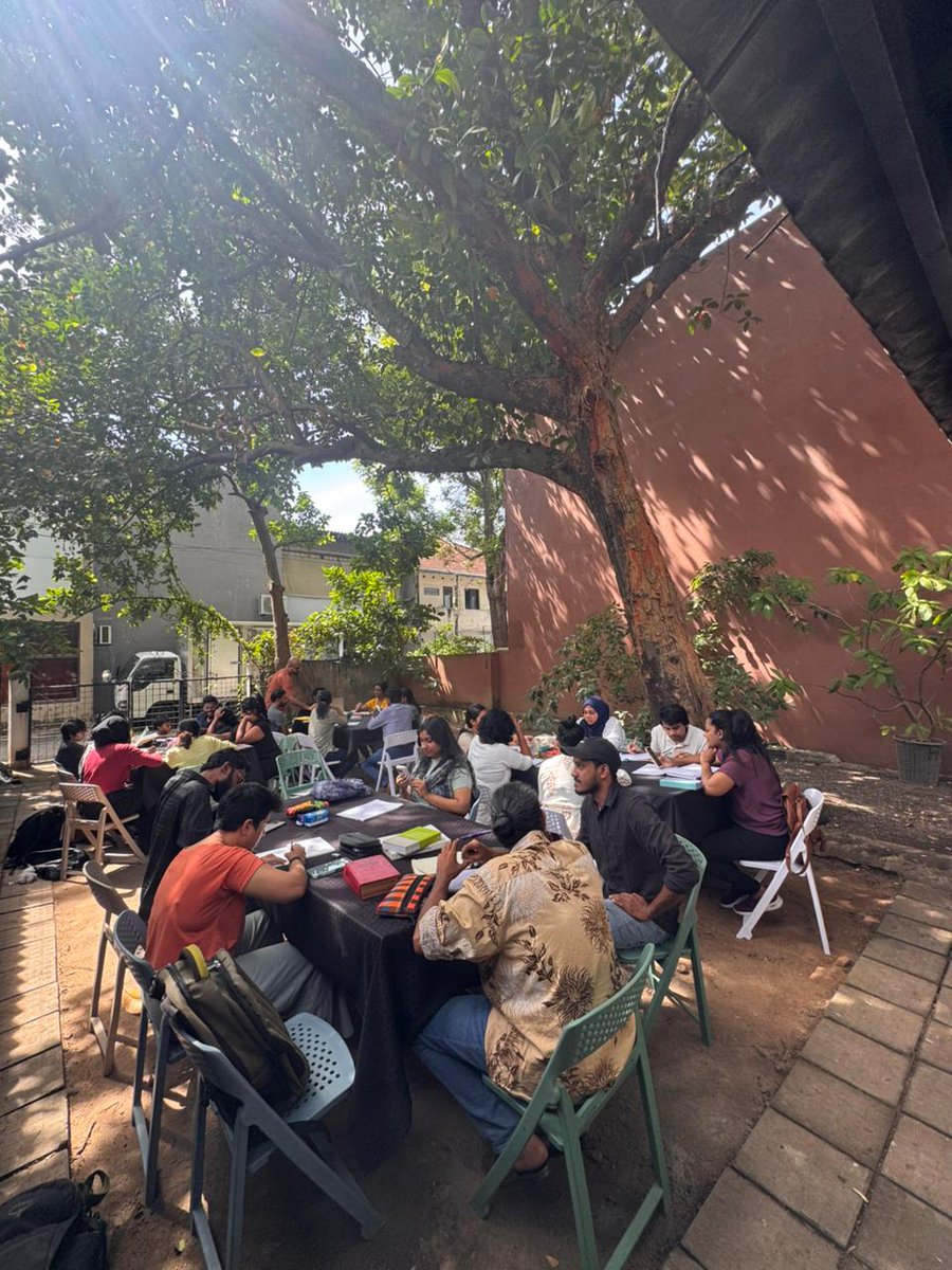 Dpolwatte's tweet photo. A day spent brainstorming about W. A. Silva and Typography #wasilvamuseum #19072025 #akurucollective #weekends #relaxations https://t.co/U78qqeJidl