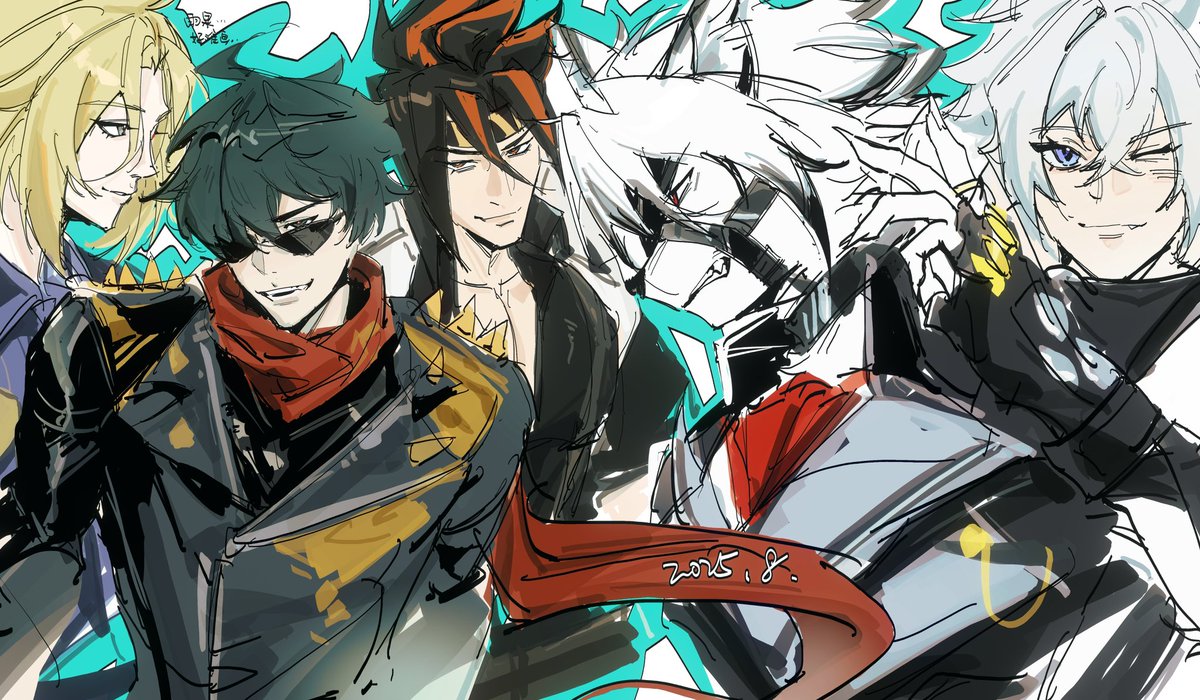 本来只想画一个练习，结果画满了一整页..
 #ZenlessZoneZero #zzzero