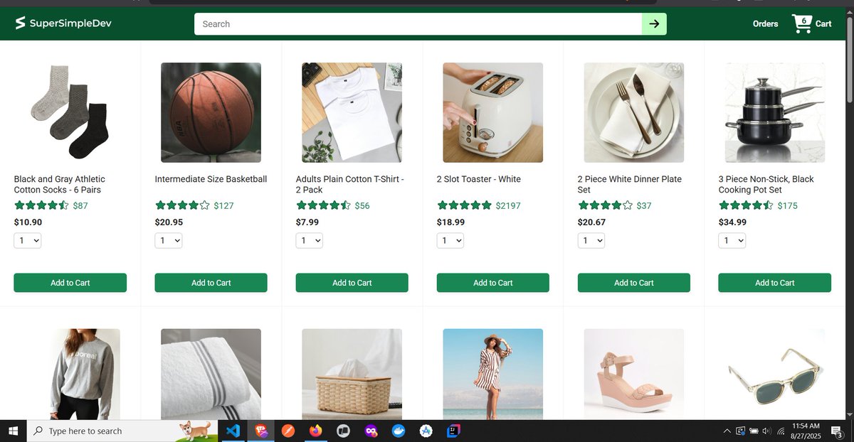 RishiPande15322's tweet image. 🚀 Day 31-35/180 of #180DaysOfCode
Backend COMPLETE!
✅ Completed data mutation and finalized the entire backend of my e-commerce project.
✅ Learned how to integrate it smoothly with the frontend.
🔜 Next step: testing & deployment phase will start soon!
#ReactJS #WebDev