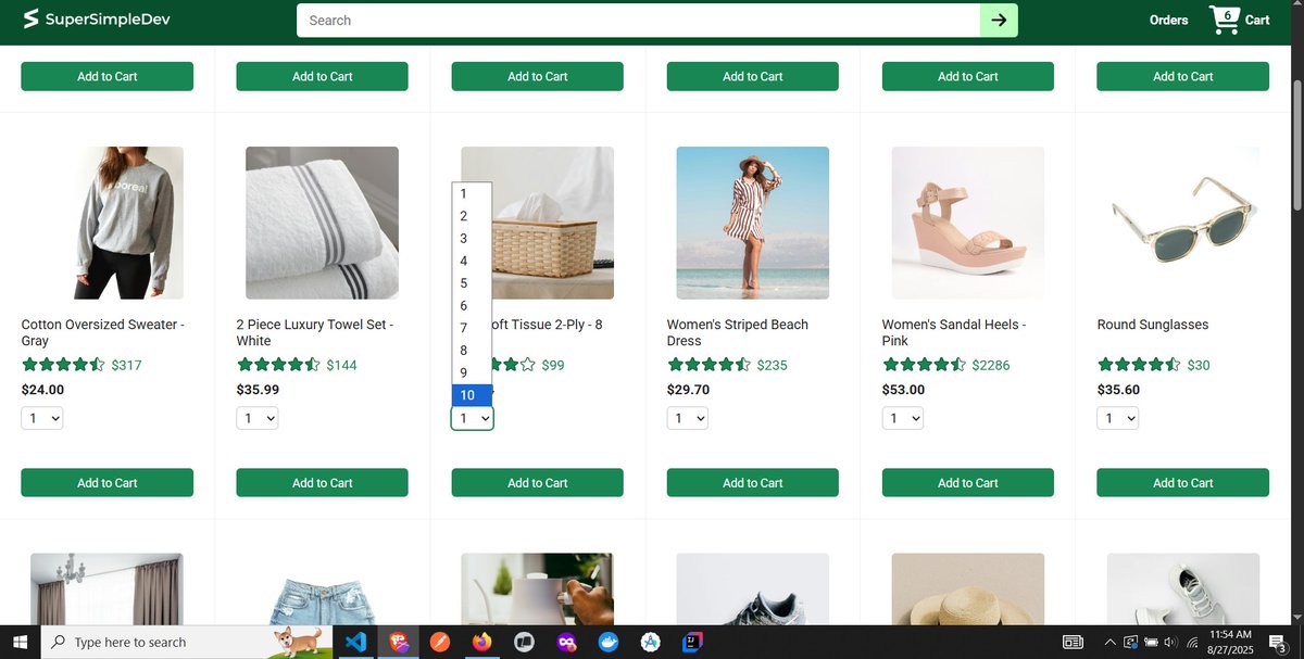 RishiPande15322's tweet image. 🚀 Day 31-35/180 of #180DaysOfCode
Backend COMPLETE!
✅ Completed data mutation and finalized the entire backend of my e-commerce project.
✅ Learned how to integrate it smoothly with the frontend.
🔜 Next step: testing & deployment phase will start soon!
#ReactJS #WebDev