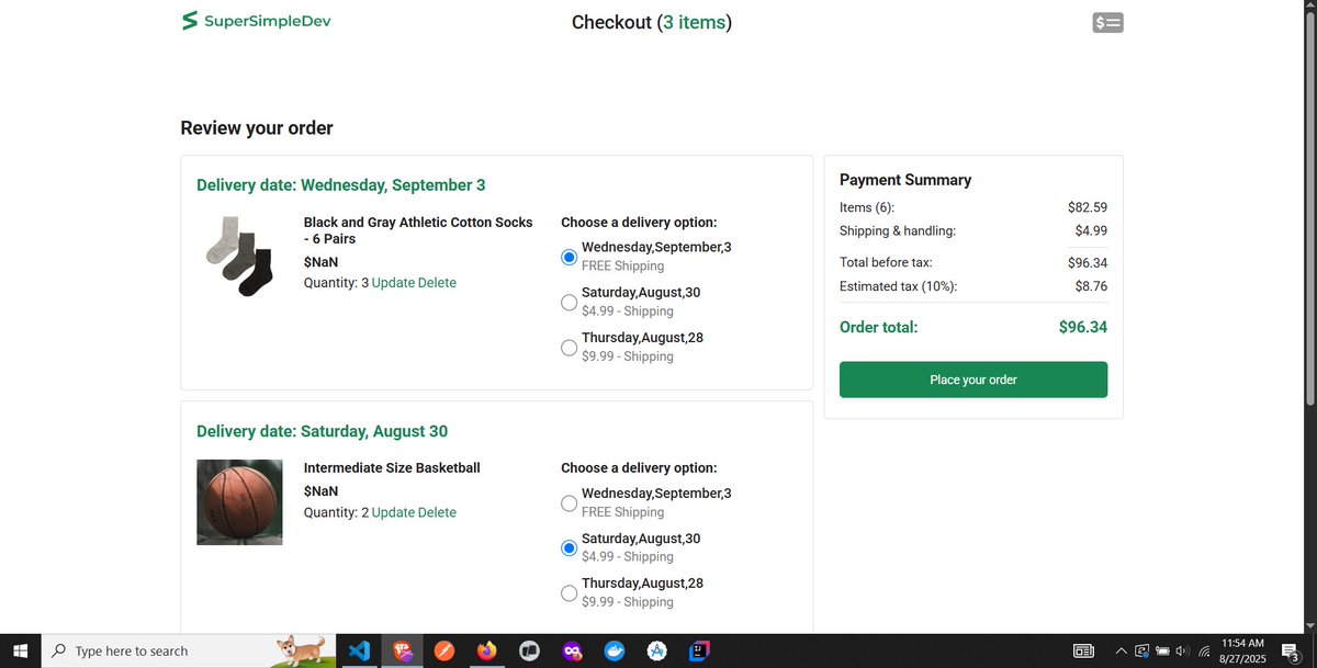 RishiPande15322's tweet image. 🚀 Day 31-35/180 of #180DaysOfCode
Backend COMPLETE!
✅ Completed data mutation and finalized the entire backend of my e-commerce project.
✅ Learned how to integrate it smoothly with the frontend.
🔜 Next step: testing & deployment phase will start soon!
#ReactJS #WebDev