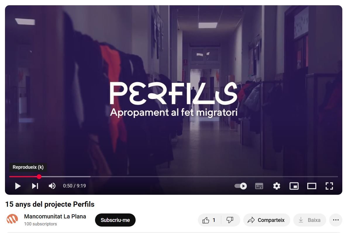 Mancoplana's tweet photo. 👥 Aquest any "Perfils: apropament al fet migratori" ha acostat 67 històries personals a fins a 322 joves de diferents centres educatius que formen part de la #Mancomunitat la Plana.
📹 Aquí teniu un vídeo resum amb totes les cares que han passat per al #ProjectePerfils
👉https://t.co/qpch8cGJGo
🌐 Podeu veure les entrevistes senceres a https://t.co/l6tz925sFr
🤝 #CuidemLesPersones