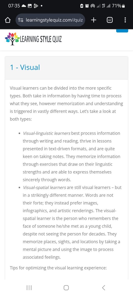 Scott__Andee's tweet photo. I took the learning style quiz at: https://t.co/tRdFHrgKVc
It turns out I’m Visual + INTP. I'm not surprised 👀
I learn by taking time to process what I see, and I’m always curious about how things work and the bigger picture.
Curious? Take yours too.
#ALX_PDBE #ALX_SE #ALX_PDFE https://t.co/8Psfc8MYIb