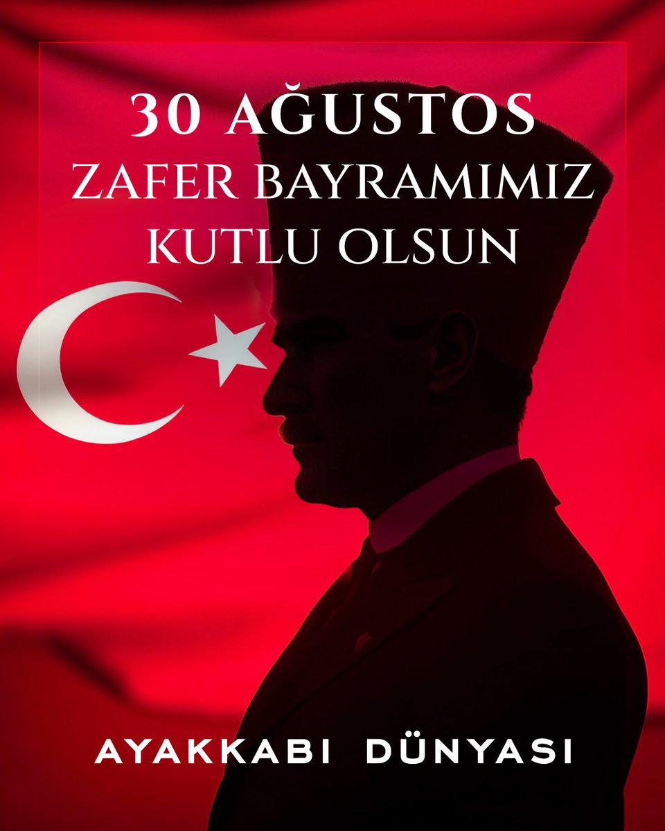 30 Ağustos Zafer Bayramımız kutlu olsun 🇹🇷