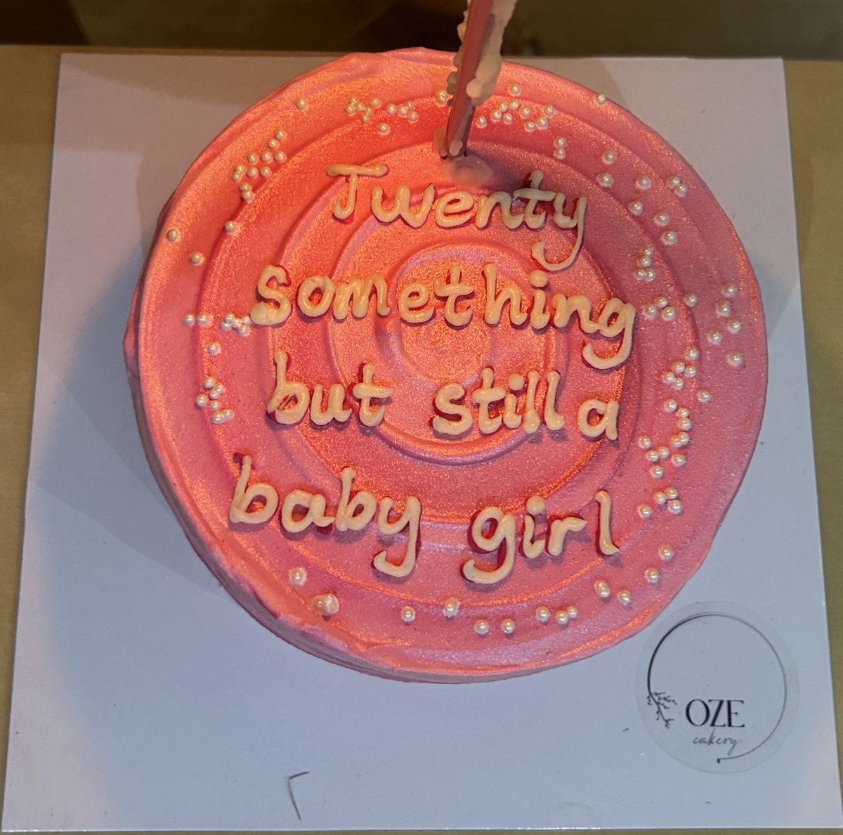 aşşırı duygusalım, gelmiş geçmiş ennn iyi doğum günü pastam 💗