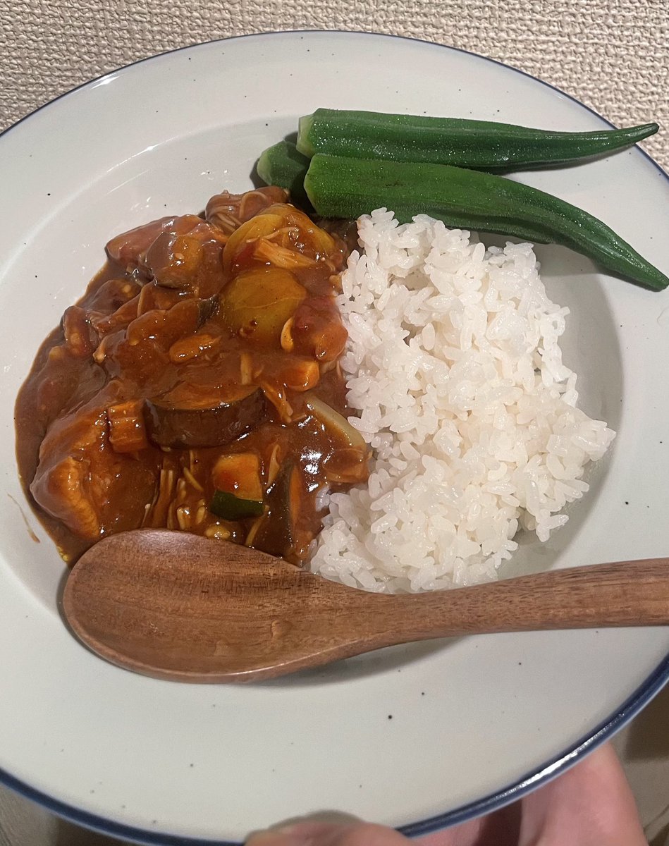 AMで連載中のコラム📝
今月は「愛って全然魔法じゃなくて草」
愛をいつまでも魔法扱いしてると、良くないもんに育ってく確率大なので気をつけようねって話です。人間関係は普通に努力。魔法じゃないから言わないとわかんねーよってこと💃
これは努力して作ったカレー。
 am-our.com/marriage/12536…