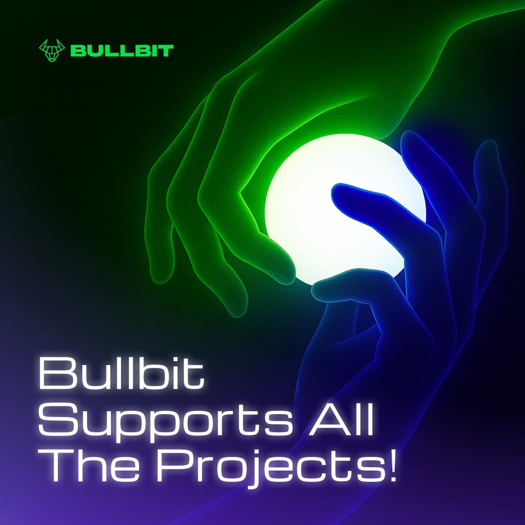 Bullbitai's tweet image. Bullbit supports all the projects! 

Bull supporter will soon be released! 

You only need to create and launch your project to reach the target Market cap, trading volume and holders! We will help you the left! ( marketing, listing and even funding!) 

Build the foundation and…