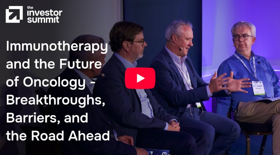 Poolbeg Pharma (@poolbegpharma) on Twitter photo We hosted an exciting panel discussion at the <a href="/_investorsummit/">The Investor Summit</a>.
Join us in an exciting discussion on “Immunotherapy and the Future of Oncology: Breakthroughs, Barriers and the Road Ahead” featuring our fellow panellists Dr Jeremy Skillington, CEO of Poolbeg Pharma Dr Brian We hosted an exciting panel discussion at the <a href="/_investorsummit/">The Investor Summit</a>.
Join us in an exciting discussion on “Immunotherapy and the Future of Oncology: Breakthroughs, Barriers and the Road Ahead” featuring our fellow panellists Dr Jeremy Skillington, CEO of Poolbeg Pharma Dr Brian