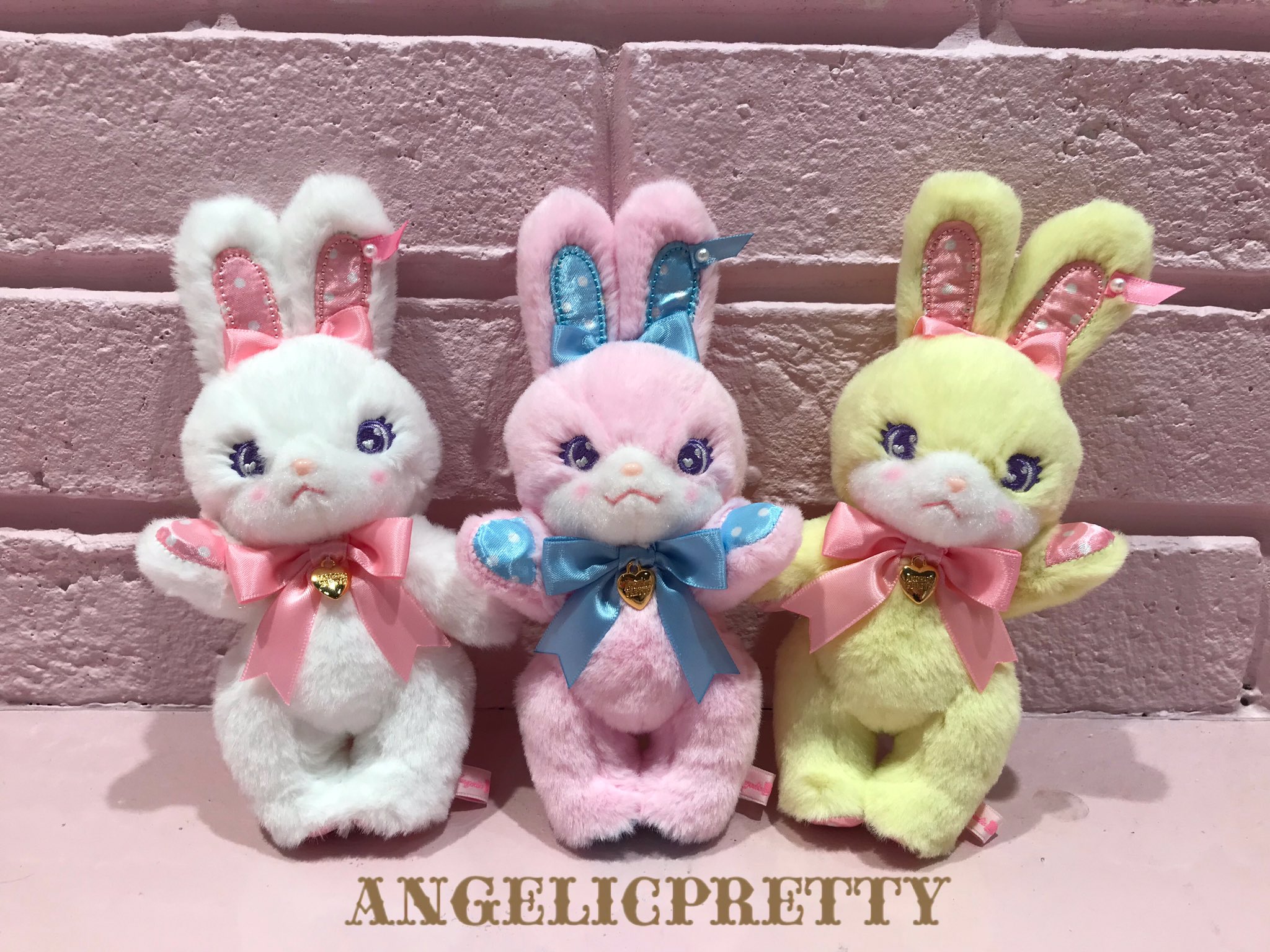 angelic pretty Fancyリリカルバニーぬいぐるみチャーム Fancy Lyrical Bunny Plush Charm by Angelic Pretty