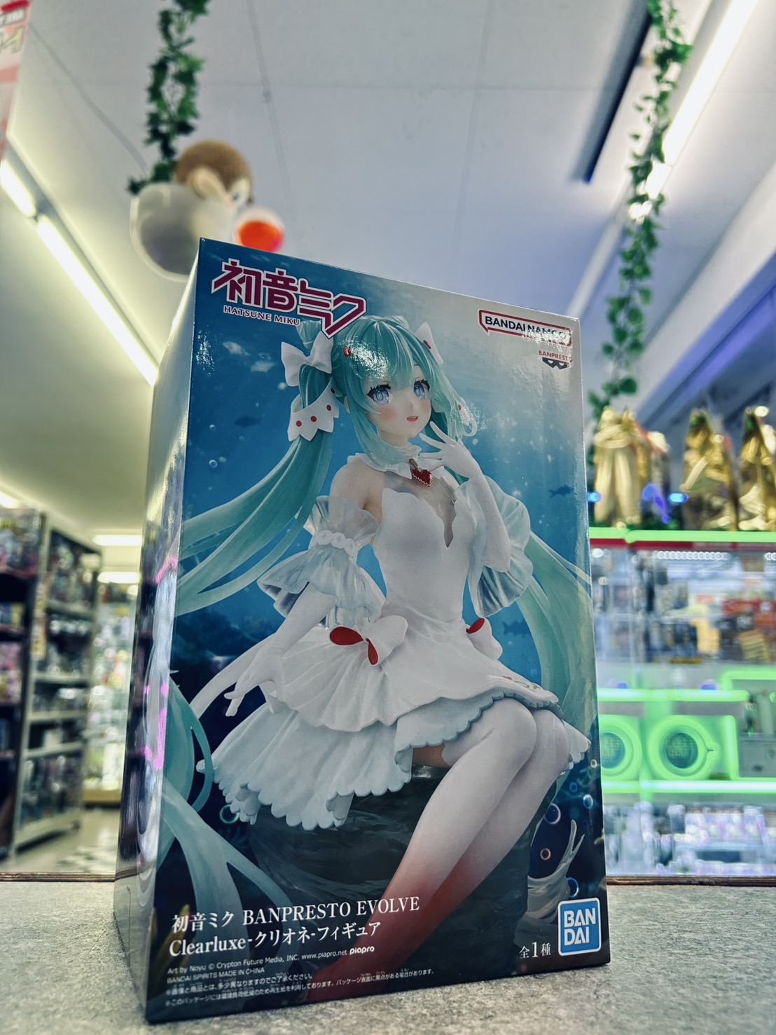 BANPRESTO EVOLVE Clearluxe クリオネ　フィギュア 初音ミク BANPRESTO EVOLVE Clearluxe-クリオネ-フィギュア