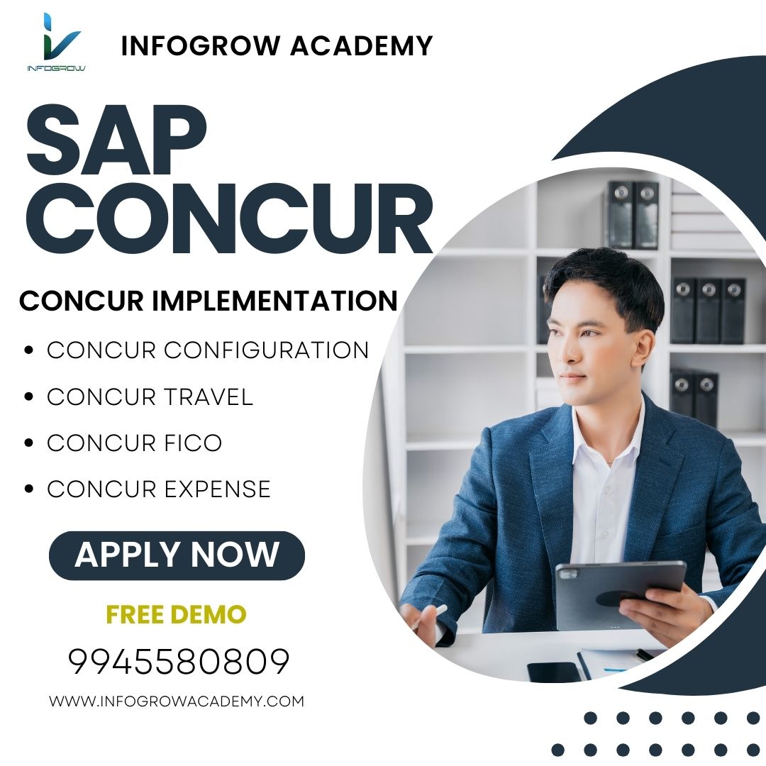 infogrowacademy's tweet image. Best SAP Concur Solutions Course. Concur Implementation, Travel and Expense, FICO, Audit Report, Credit Cards. Work on hands-on projects with 100% job assistance. register for Free Demo infogrowacademy.com/sap-concur-sol… 
#concursolutions #concurcourse #sapconcur #saperp #concurimplement