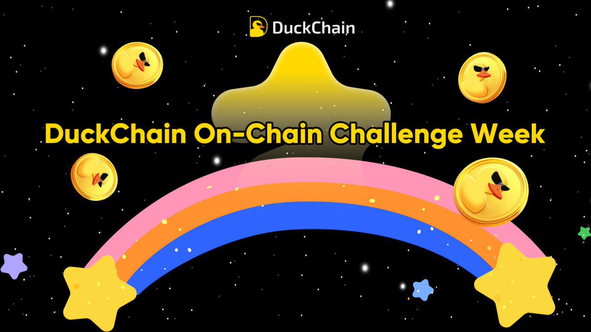 Duck_Chain's tweet image. DuckChain On-Chain Challenge Week 🦆🔥

Time to let your $DUCK fly on-chain!
This week, we challenge every duckie to take real action on DuckChain.

✅ How to join:

Stake your $DUCK 👉 duckchain.io/stake

Bridge to/from DuckChain 👉 bridge.duckchain.io

Swap tokens 👉…