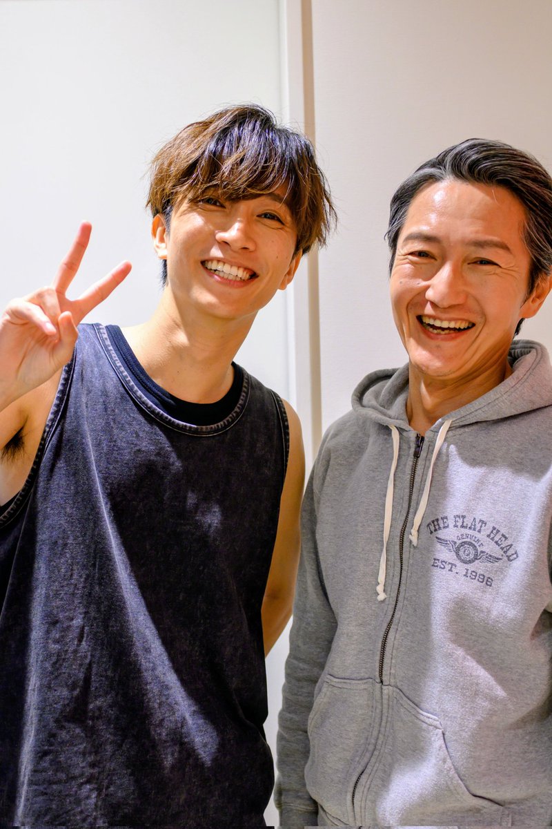 我らが座長
まわりを笑顔にしてくれる人間性
そしてもちろんその才能
いい座組になるわけだ
《ありがとう》
素晴らしい出会いに感謝

stage-sevendays-war.com
#ぼくらの七日間戦争2025
#ぼくステ2025
#田中樹