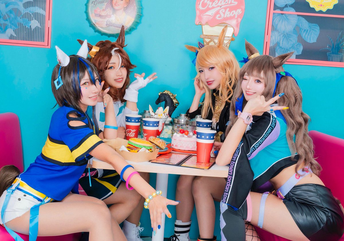 「　　ウチらはフォーエバー　
　　　　　　　最強うまだっち！　  」