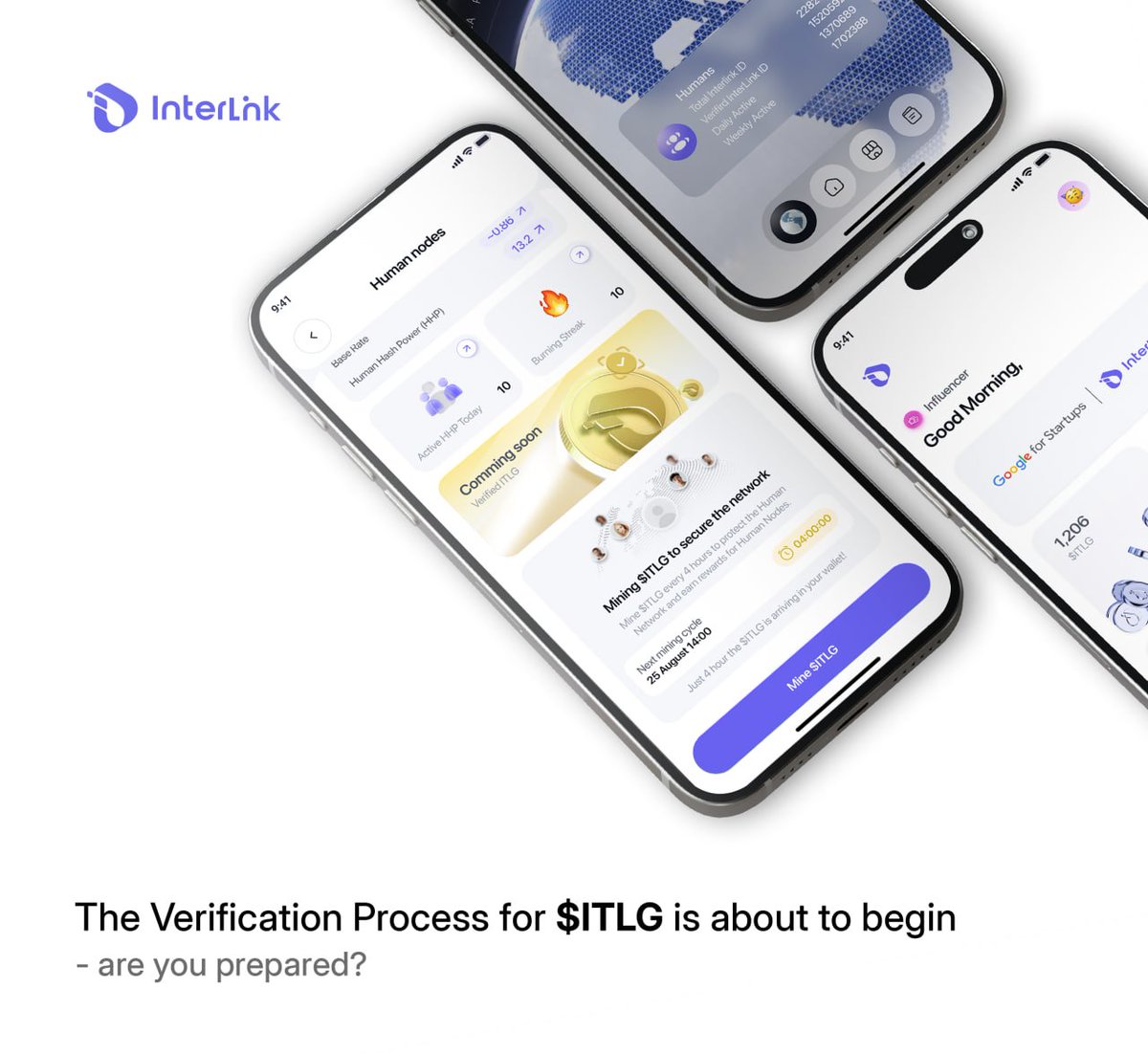 interlinklabspk's tweet photo. The Verification process for $ITLG is about to begin..
Are you ready ?

If yes repost and drop your code💯

#ITLG #InterLink 
#Crypto #blockchain #Web3 https://t.co/GrbVLpCHCw