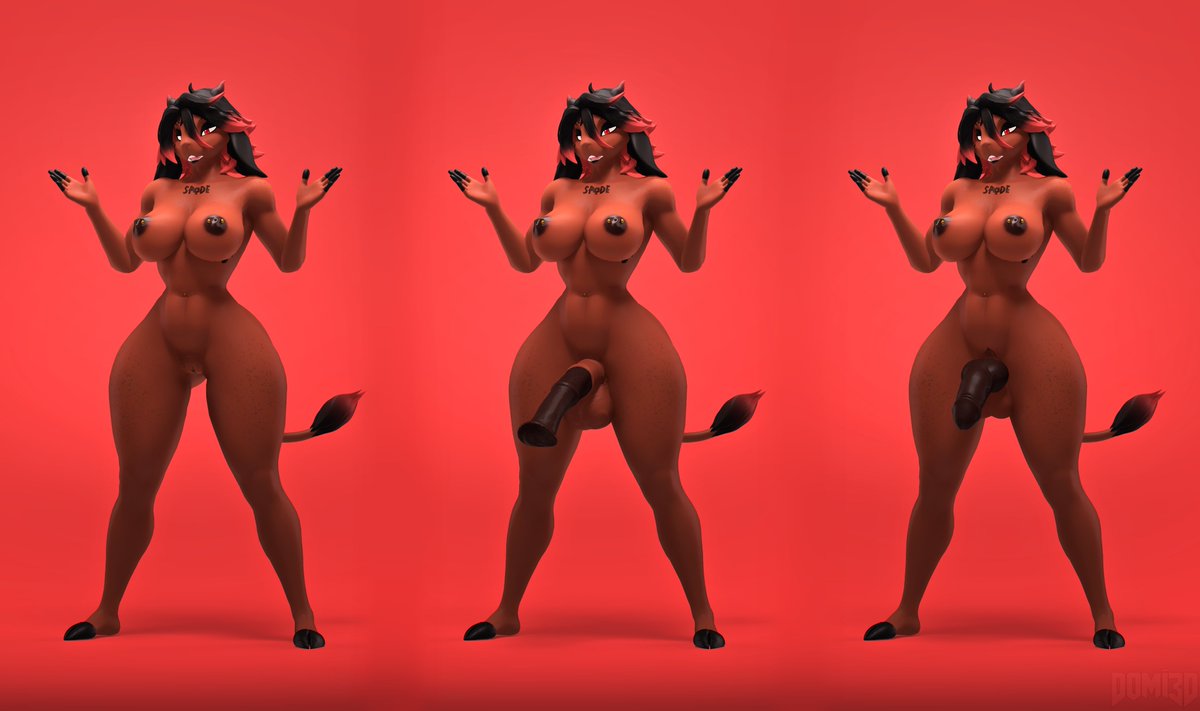 My current idea is maybe making Ali (and maybe Ari) Succubus's and they can transform their genitals to their partners desire. (Kole isn't going to get pegged.)