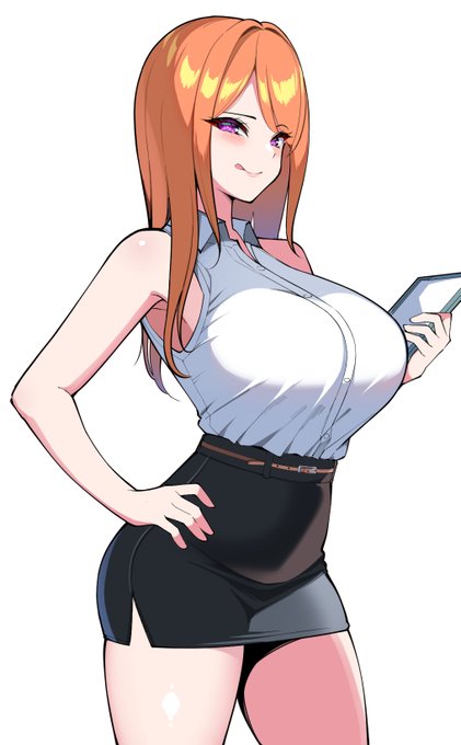 爆乳袖無服着衣淫乱女先生、我激々勃起。 