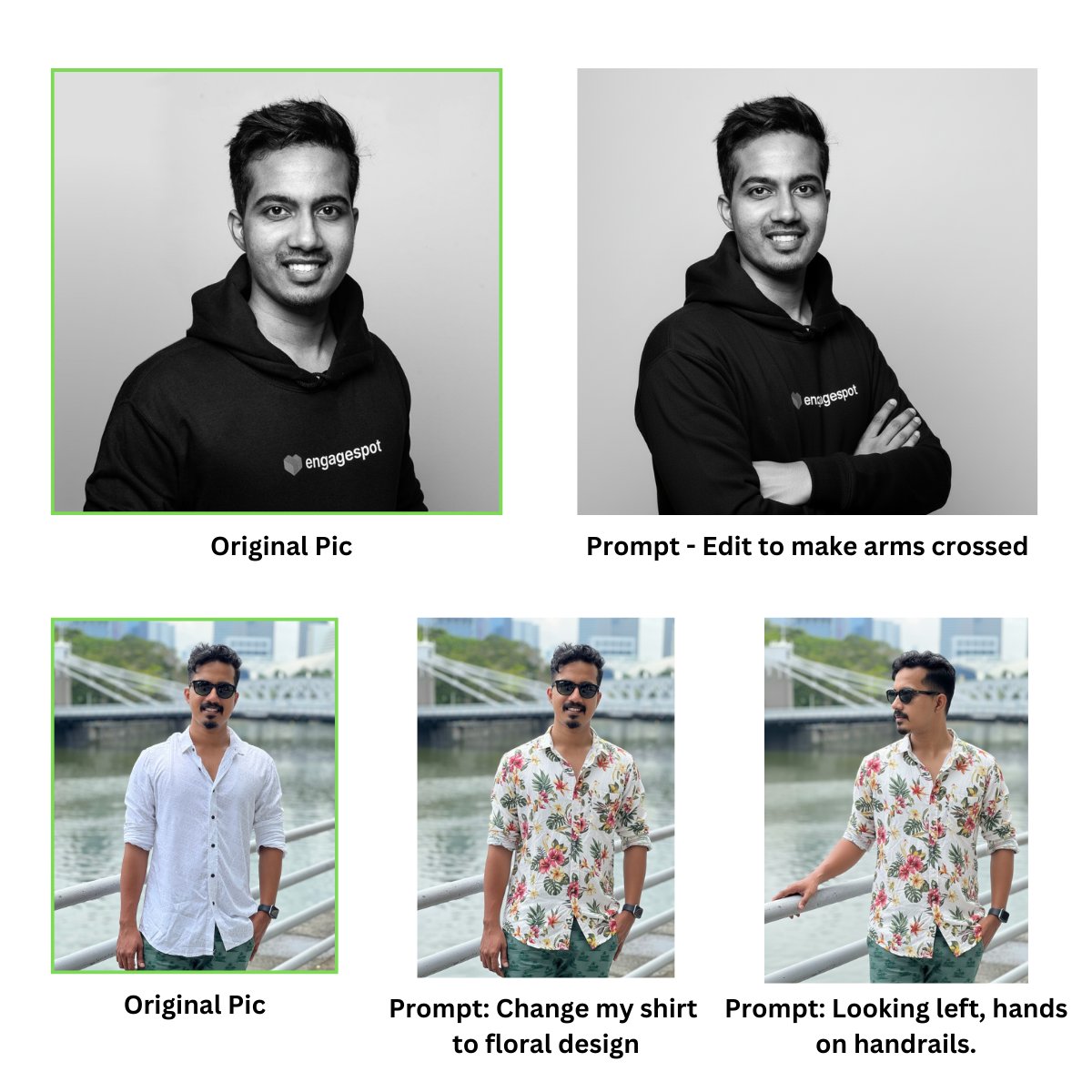 Google just released Gemini 2.5 Flash Image model. One thing that impressed me is it's character consistency! Photoshop is now officially cooked! 😅

I tried the model with my own photos, and the results are impressive compared to any existing image models out there. Look at the