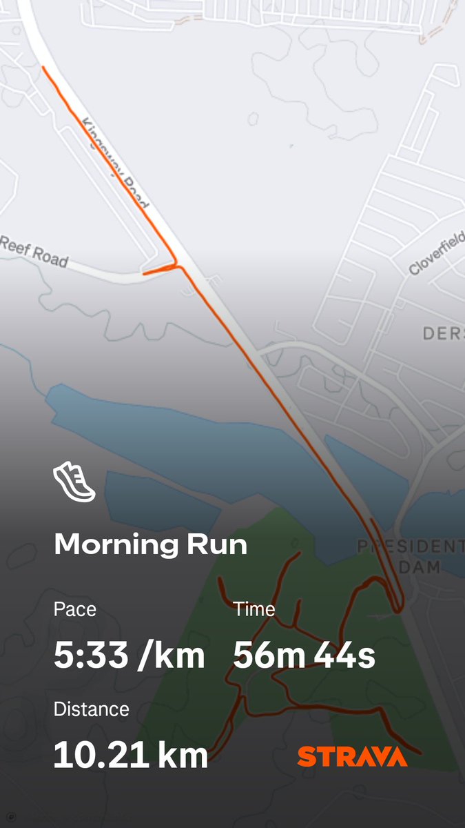 Run 50/2025.
#RunningWithTumiSole 

Check out my run on Strava: strava.app.link/sghZCIEsaWb