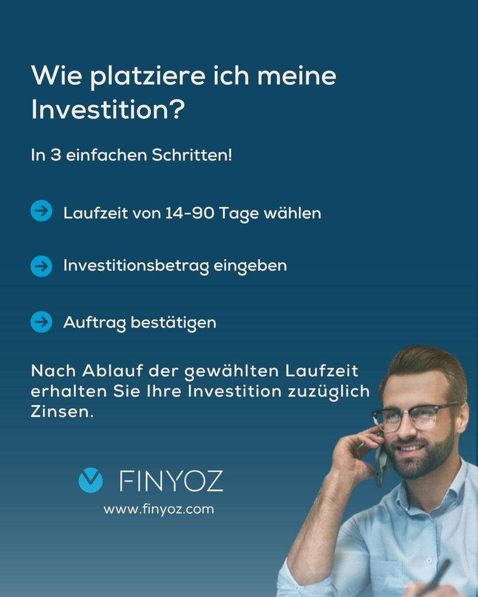 Starten Sie Ihre Investmentreise mit Finyoz – einfach und effizient. Investieren Sie gezielt und freuen Sie sich auf attraktive Erträge.
Mehr dazu: vist.ly/44put