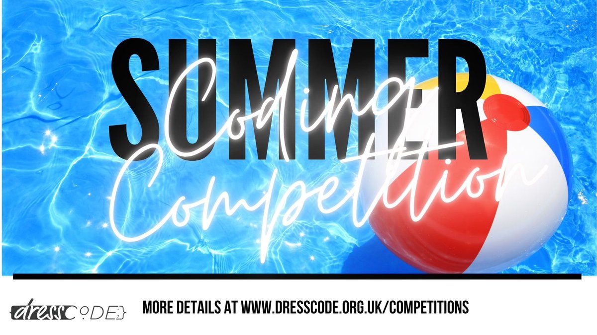 dressCodeHQ's tweet image. Our annual Summer of Code competition is live. Open to all Primary and Secondary pupils! Lots of prizes to give away dresscode.org.uk/competitions
#ChooseComputingScience #ClosingTheGenderGap #edutwitter #computing #caschat #STEM #SummerOfCode