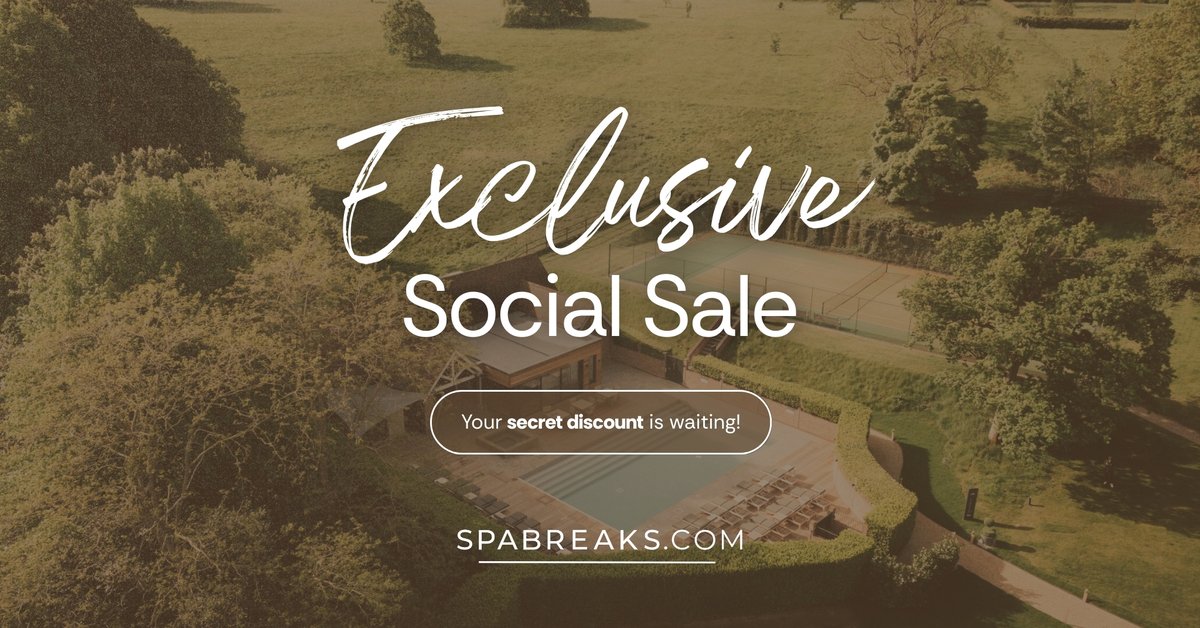 ✨ Your Exclusive Invitation Awaits ✨

Unlock our secret social sale and discover your personal spa escape discount code only through this link: ow.ly/11IH50WMbb0

⏳️ Available for 3 days only - don’t miss out!