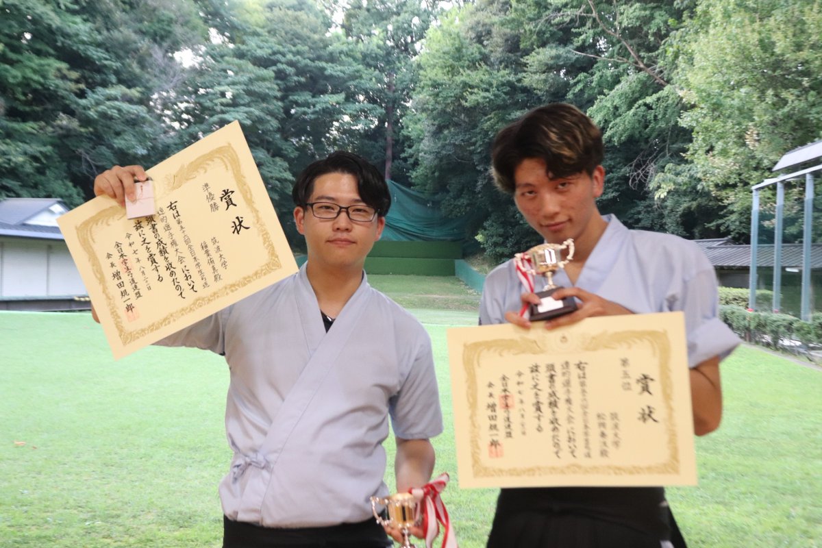 筑波スポーツ先週(8/4-17)のハイライト🏆

【陸上競技🏃‍♂️】第20回トワイライトゲームス　女子200ｍで髙橋亜珠（体育3）が全体1位！女子800ｍで勝くるみ（体育3）が全体1位！

【弓道🏹】第56回全日本学生弓道選手権遠的大会　稲葉侑真（体育4）が準優勝！！

🔽詳細🔽
tsukubaowls.com/post/20250827