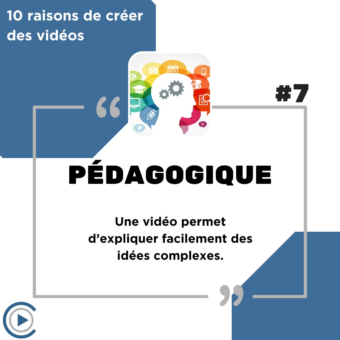 COMMONLINECH's tweet image. 👉 Une #VIDEO transforme une idée compliquée en un rendu clair, rapide et mémorable. Pourquoi ? Parce qu’elle parle à ton cerveau en HD (ou 4K pour les connaisseurs )
✅ L’image pour voir
✅ La voix pour comprendre
✅ Le rythme pour suivre
✅ La métaphore pour retenir