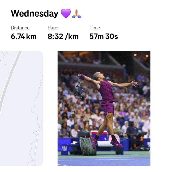 Fight for yourself everyday, we ùp 💜🙏🏻 #RunningWithTumiSole #FetchYourBody2025 #TrapnLos #IPaintedMyRun