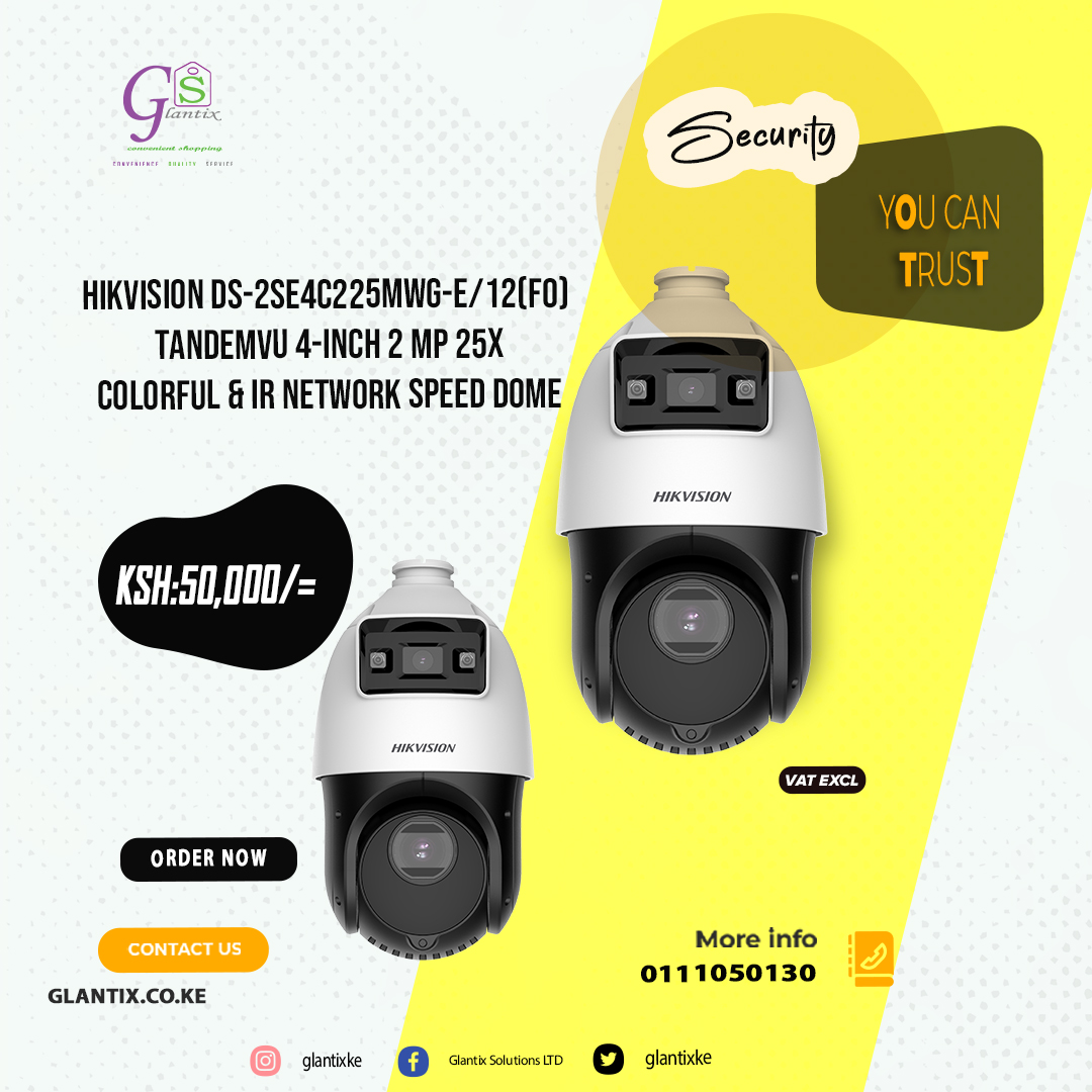 glantixke's tweet photo. Secure every angle with advanced surveillance cameras 🎥🔒 from Hikvision & Dahua – crystal-clear imaging, night vision, and powerful zoom for total peace of mind.
#CCTV #SecurityCamera #Hikvision #Dahua #Surveillance #SmartSecurity #PTZCamera
Shop now: https://t.co/FQuq99XHfq https://t.co/QRQdiEvNOL