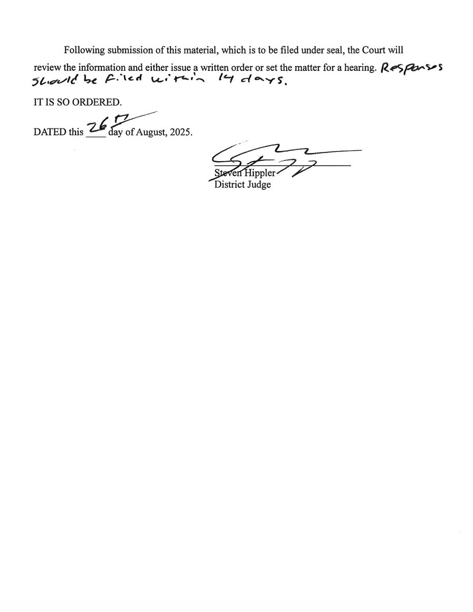 rise4thespiral's tweet photo. 🪡🧵Responses to Court's Order Regarding Sealed Documents Pt 3.
*Court's Order Regarding Requested Redactions*
#idaho4 #kohberger #bryankohberger #adacounty #annetaylor #sealeddocuments #idaho #court #publicrecord #billthompson #defense #prosecution #judgehippler https://t.co/BBTpyguMh4