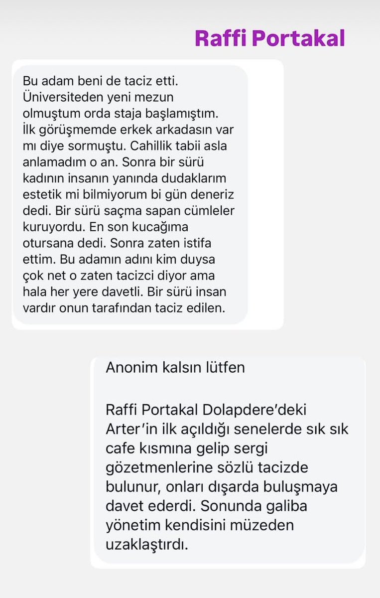 Raffi Portakal'a dair ifşalar...