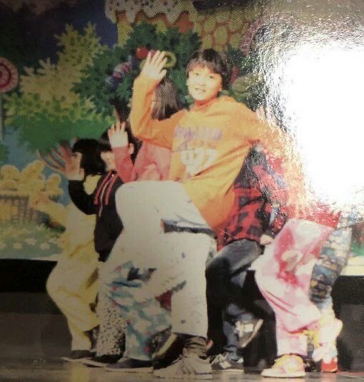 해찬이 이때부터 bttf 분신술안무 연습한듯