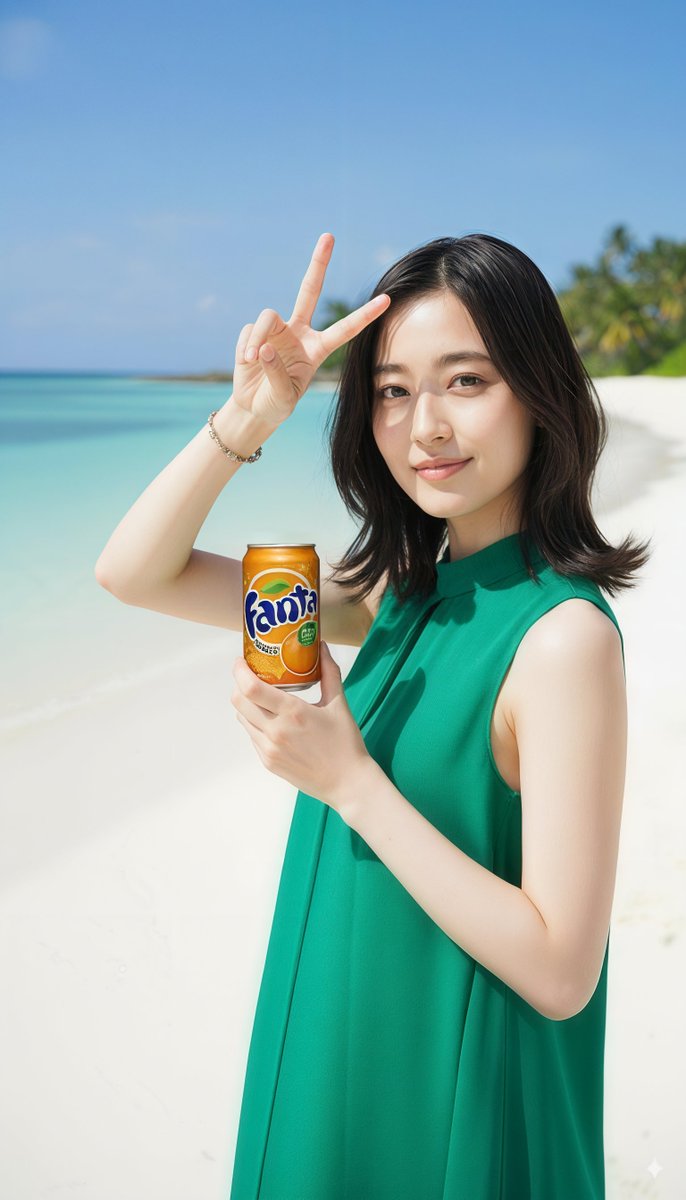 agi_aibusi's tweet image. 「Nano Bananaは解像度が低い」
→Higgsfield内でアプスケすればOK