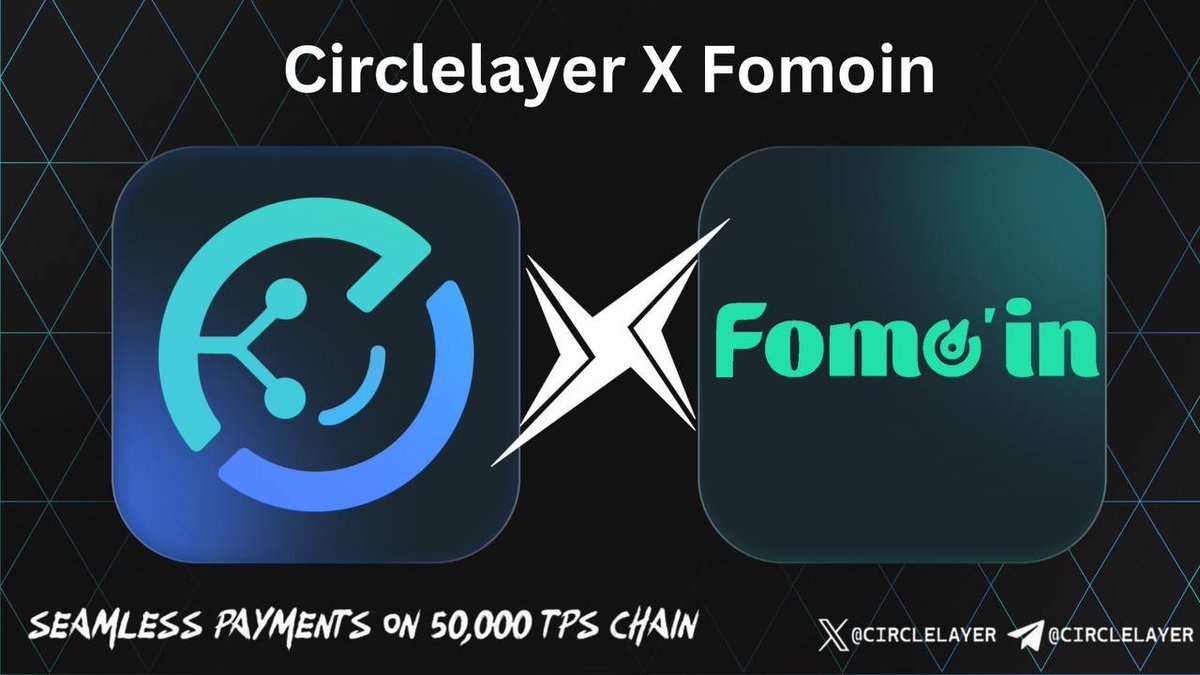 Fomo__in's tweet photo. 📢 Exciting Partnership Alert

👏 We’re thrilled to announce our new #partnership with @circlelayer

🔥 Circle Layer is a high-performance, #EVM-compatible, Proof of Stake #Layer1 blockchain built for the next generation of decentralized applications (dApps). With a testnet delivering 2,000 TPS and a mainnet target of 50,000 TPS, we’re redefining speed, security, and sustainability in #blockchain.

🚀 Building the Future Together: #Circlelayer and #Fomoin Join Forces!