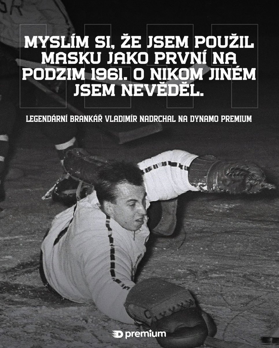 📄 𝐃𝐘𝐍𝐀𝐌𝐎 𝐏𝐑𝐄𝐌𝐈𝐔𝐌 není jen o současnosti. Pro příznivce hokejové historie přinášíme rozhovor s brankářskou legendou Vladimírem Nadrchalem. 

📲 dynamopremium.cz nebo aplikace HC Dynamo.