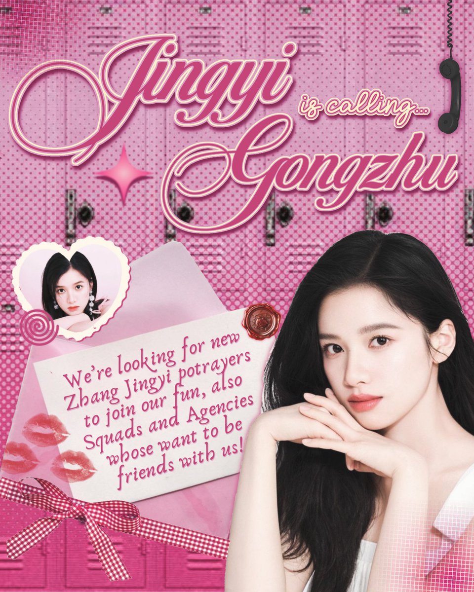 ㅤ
𝗝𝗜𝗡𝗚𝗬𝗜𝗚𝗢𝗡𝗚𝗭𝗛𝗨 𝗶𝘀 𝗰𝗮𝗹𝗹𝗶𝗻𝗴... 📞☎️ ⋆ ／ We’re seeking for new Zhang Jingyi Gongzhu, also Squads and Agencies who wants to take friendship or medpartnership offers &lt;s.id/JingyiGongzhu&gt; Retweet and like would be appreciated, 谢谢! 💟 ֵ  ۫  ִ  ─‌۪┈
ㅤ