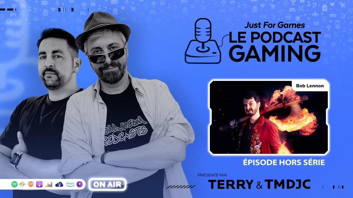 𝘛𝘮𝘥𝘫𝘤 𝘊𝘳é𝘢𝘵𝘪𝘰𝘯𝘴 (@tmdjccreations) on Twitter photo "Huuuuuuuuu-WA ! BON-SOIR, je suis Bob Lennon, ha ha !" Bienvenue dans cet épisode hors-série (décembre 2024) où <a href="/MaxEnt_FR/">Maximum Entertainment France</a> avait reçu <a href="/RoiLennon/">Bob Lennon</a> pour une interview exceptionnelle, réalisée par le duo <a href="/Terry_LevelMAX/">Terry & aussi sur ciel bleu</a> & <a href="/Tmdjc_/">𝕋𝕞𝕕𝕛𝕔🎙🎧</a> 🎙️
➡️ tmdjc.com/tmdjcJustForGa…
#JustForGames "Huuuuuuuuu-WA ! BON-SOIR, je suis Bob Lennon, ha ha !" Bienvenue dans cet épisode hors-série (décembre 2024) où <a href="/MaxEnt_FR/">Maximum Entertainment France</a> avait reçu <a href="/RoiLennon/">Bob Lennon</a> pour une interview exceptionnelle, réalisée par le duo <a href="/Terry_LevelMAX/">Terry & aussi sur ciel bleu</a> & <a href="/Tmdjc_/">𝕋𝕞𝕕𝕛𝕔🎙🎧</a> 🎙️
➡️ tmdjc.com/tmdjcJustForGa…
#JustForGames