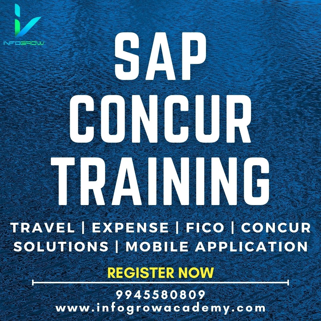 infogrowacademy's tweet image. Top SAP Concur Configuration Course in Hyderabad. Concur Configuration, Implementation, Travel and Expense, FICO, Audit Report, Credit Cards. Work on hands-on projects with 100% job assistance. register for Free Demo infogrowacademy.com/sap-concur-sol… 
#concursolutions #concurcourse