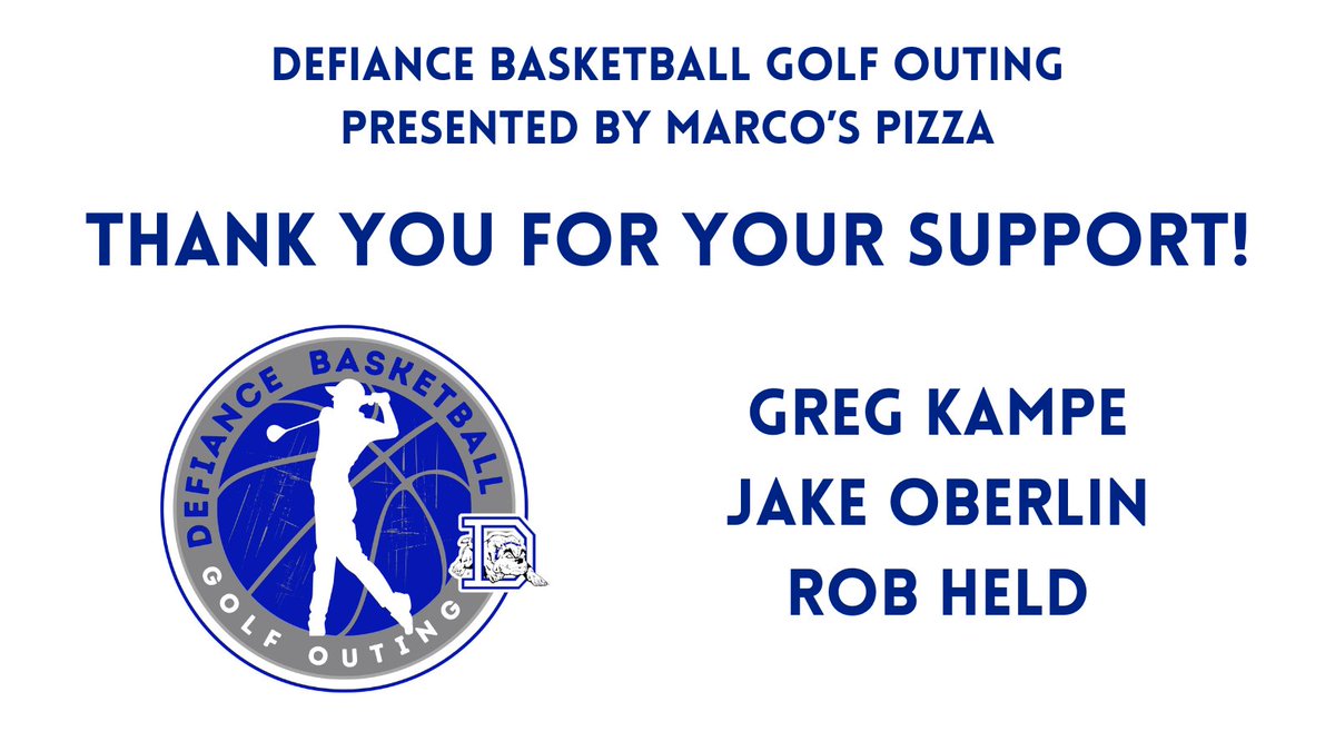 Major thanks to <a href="/KampeOU/">Greg Kampe</a> <a href="/RobHeld/">Rob Held</a> &amp; Jake Oberlin for donating silent auction prizes at our golf outing August 2nd.  All 3 also played in the event.  Appreciative of your continued support for our Bulldog athletes!