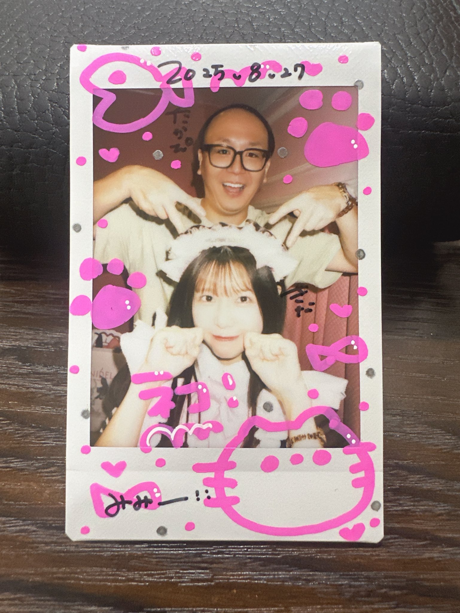 白日ノ夢　チェキ① 真白 兎羽🐰🎀🤍 on X: 