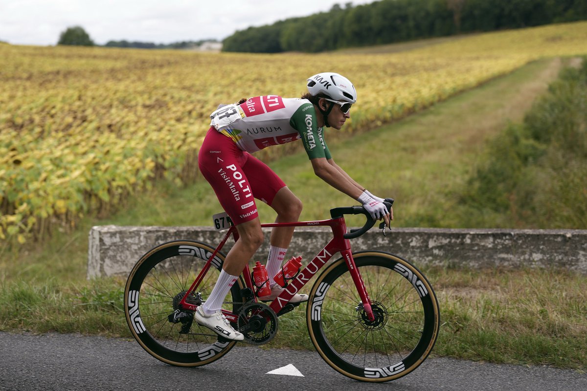 Team Polti VisitMalta (@poltivisitmalta) on Twitter photo ๐ซ๐ท #TPC2025 Gabriele Raccagni took another two second bonus in the second intermediate sprint and was third on the first climb of the day โฐ๏ธ
๐ The breakaway's gap after 60 kilometres of racing is 4'15"
๐ธ <a href="/SprintCycling/">SprintCycling</a> ๐ซ๐ท #TPC2025 Gabriele Raccagni took another two second bonus in the second intermediate sprint and was third on the first climb of the day โฐ๏ธ
๐ The breakaway's gap after 60 kilometres of racing is 4'15"
๐ธ <a href="/SprintCycling/">SprintCycling</a>