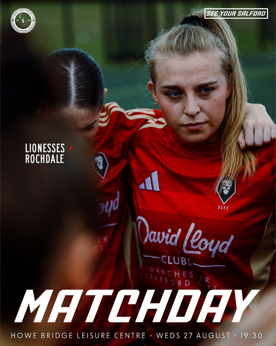 The Lionesses are in action again this evening against Rochdale in the <a href="/NWwomen_league/">North West Women's Regional Football League</a>!

KO is 19:30 at Howe Bridge Leisure Centre, with spectators welcome to watch for free.

#SCLROC